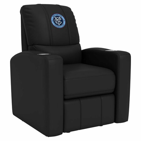 DREAMSEAT Stealth Recliner with New York City FC Logo XZ52082CDSMHTBLK-PSMLS90190